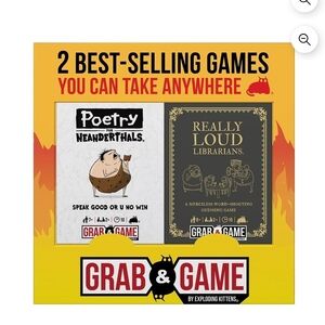 Grab & Game Pack — Yellow